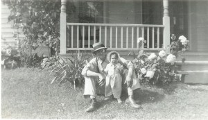 Grandpa and me (a few years earlier)