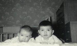 Annie (R) and me (L)