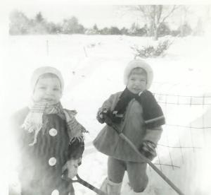 Acting happy that David is joining me.