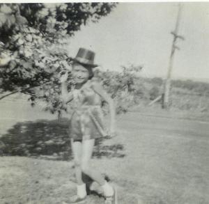 Earlier dance photo of me.