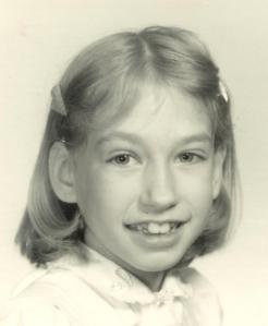 How the heck did the boys resist this? As I got older, my teeth got bigger.