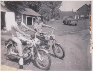 David and Corky about five years later.