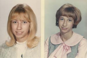 Before and after my horrible haircut!